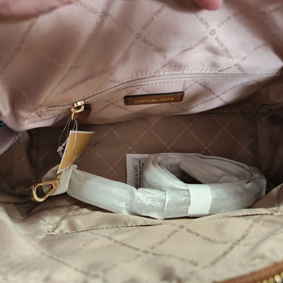 NWT Michael Kors Carine Lg Satchel - Picture 4 of 5